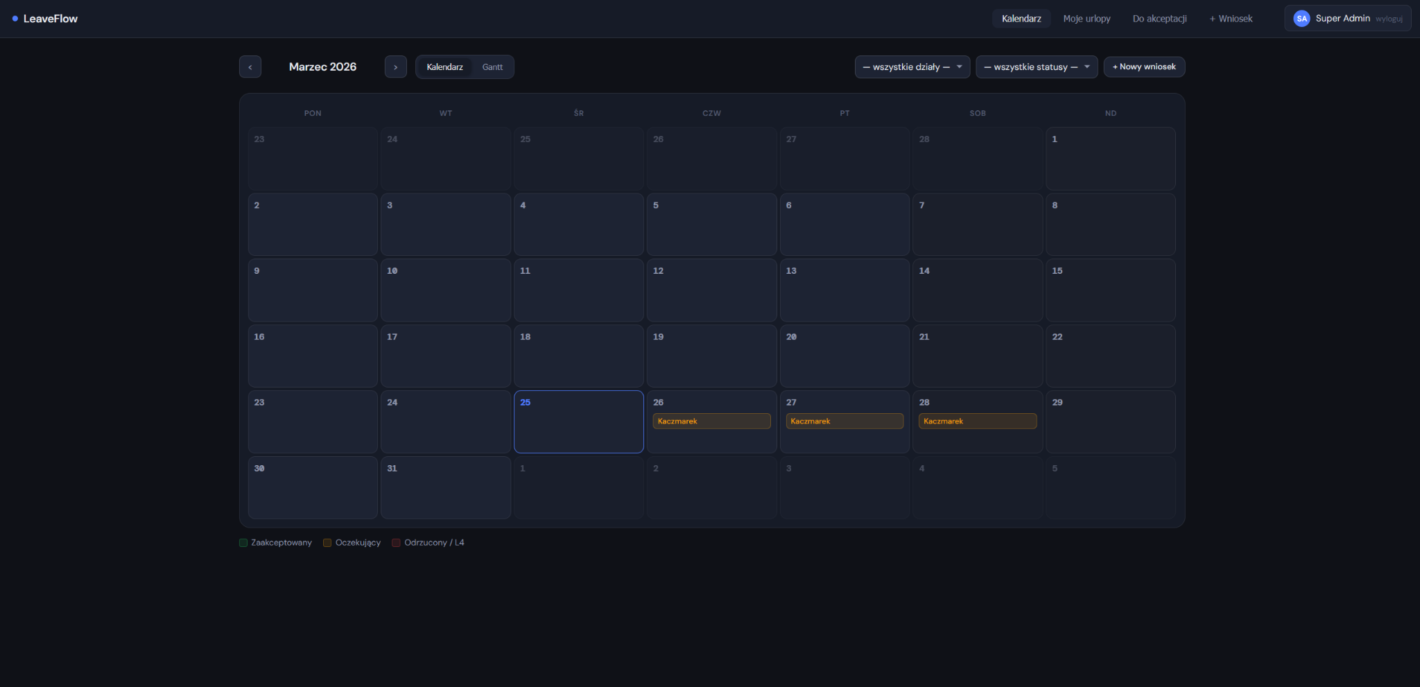 LeaveFlow – Employee Leave & Absence Management System | IT-SERWIS